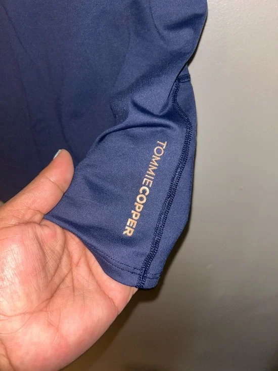 Tommy Copper Shirt - navy Shoulder Support Shirt | Women's Short Sleeve - Picture 6 of 11